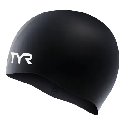 картинка Шапочка для плавания TYR Wrinkle Free Silicone Cap 